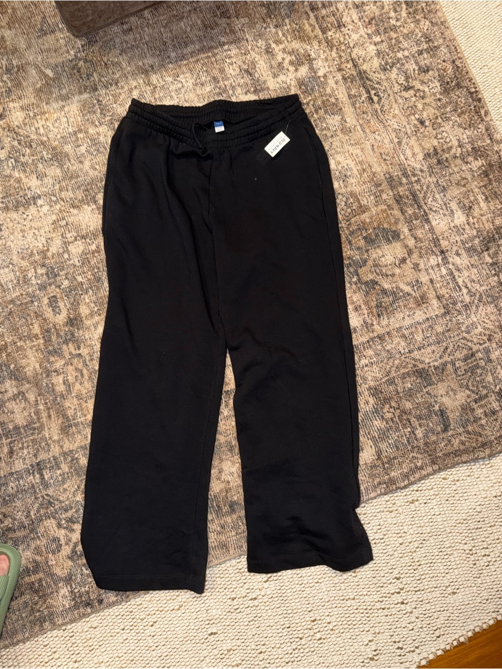 Old Navy Black Kids Sweatpants with Drawstring Waist